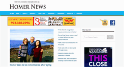 Desktop Screenshot of homernews.com